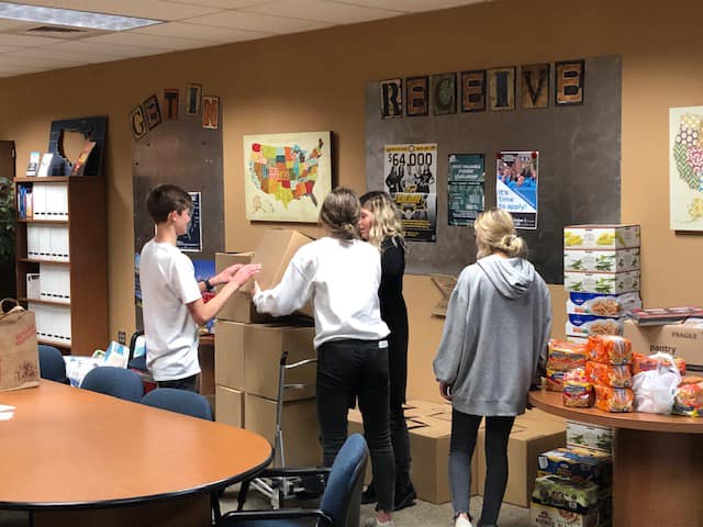 2019 Legend HS Food Drive Collection