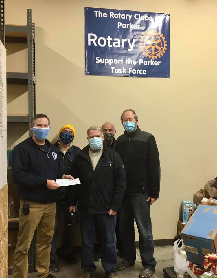 PTF - Parker Rotary donation